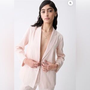 Deluc Soft Pink Women's Blazer Size Small